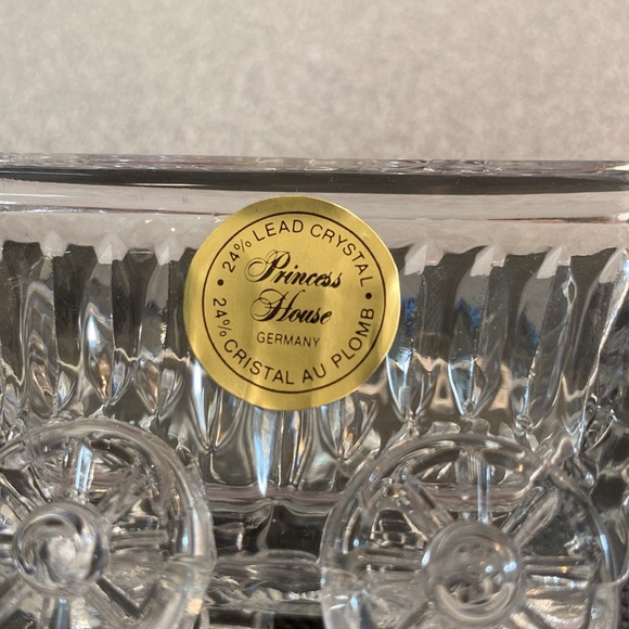 Princess House - Vintage 24% lead crystal wagon. - Picture 6 of 6